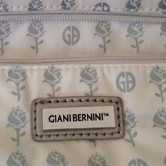 Vintage Giani Bernini Butterflies Handbag Tote Bag Purse - Picture 15 of 16